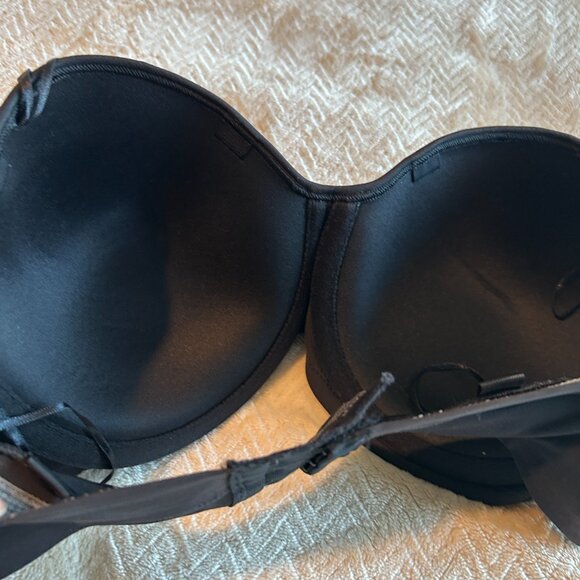 Bali Bra Smoothing Underwire 8-Way Convertible Black 36D Strapless - Picture 7 of 9